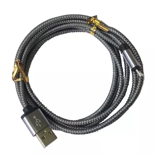 2m USB Braided Charge &...